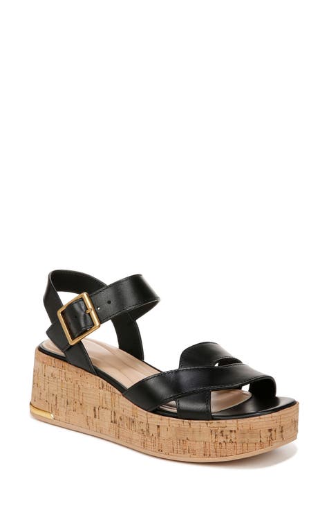 Tilly Ankle Strap Platform Wedge Sandal (Women)