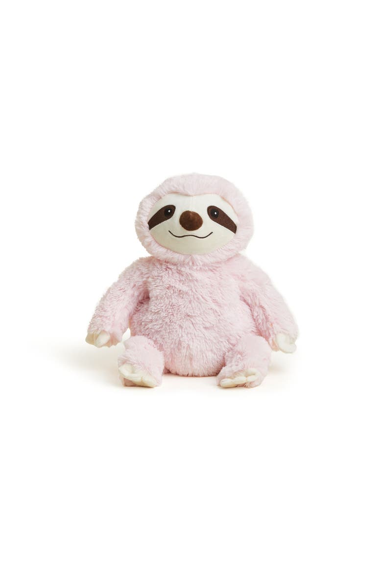 Sloth Plush Toy, Alternate, color, Light Pastel Pink