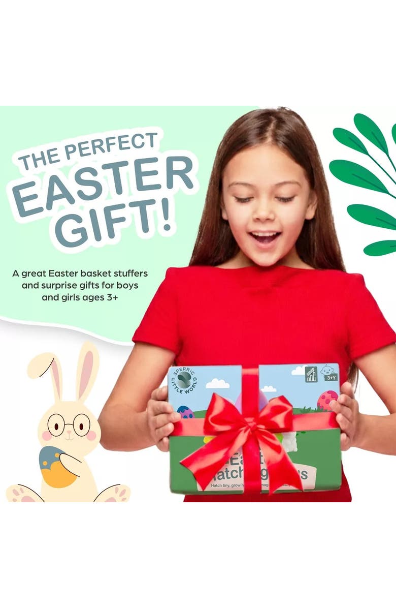 Sperric Easter Hatching Surprise Egg Toy Set, Alternate, color, 