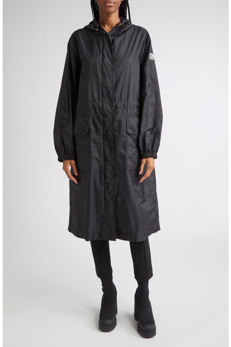 Hiengos Long Parka, Alternate, color, BLACK