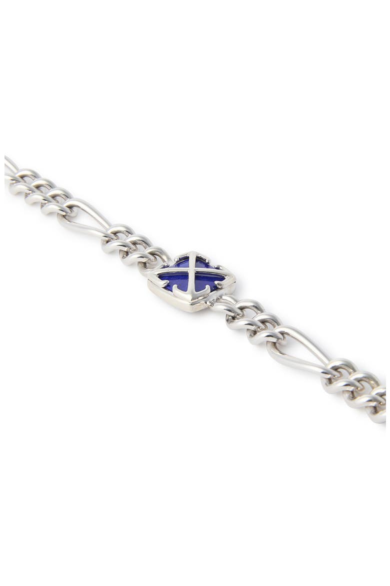 Lapis Lazuli Arrow Chain Bracelet, Alternate, color, SILVER