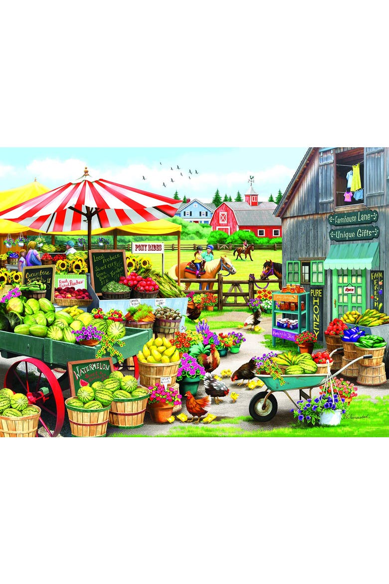 Pony Rides 500 piece Jigsaw Puzzle for Adults, Alternate, color, Multicolor