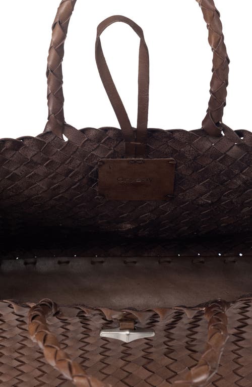 Shop Oryany Kayla Woven Leather Tote