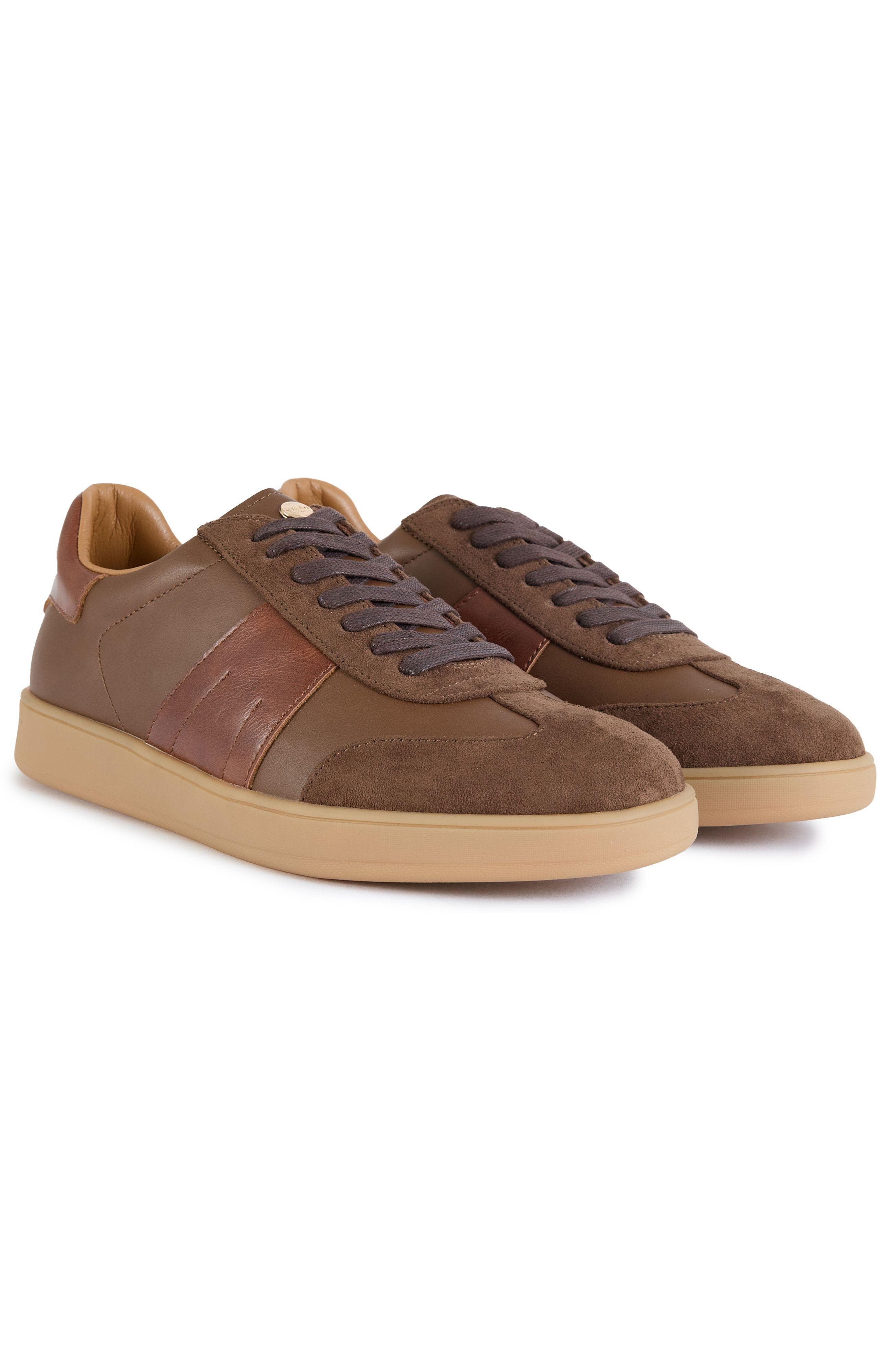 Stem Casual Sneaker, Alternate, color, Brown