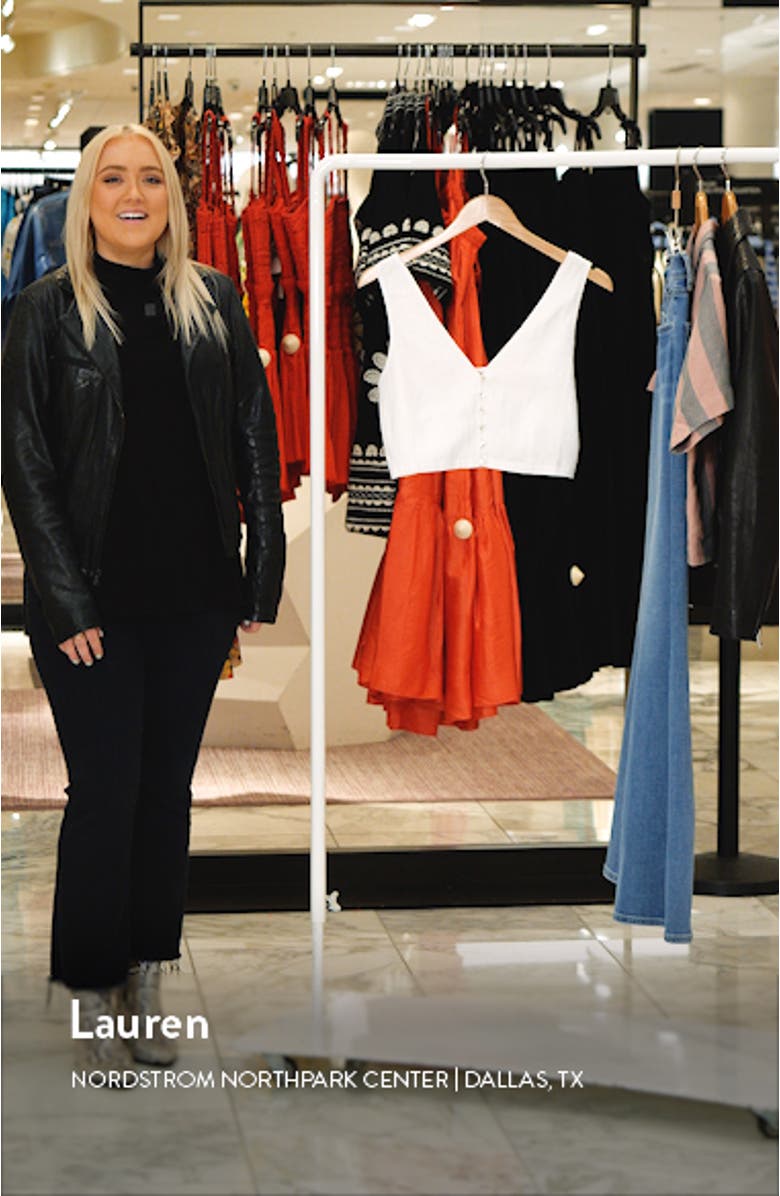 Gwen Supercrop LinenTank, sales video thumbnail