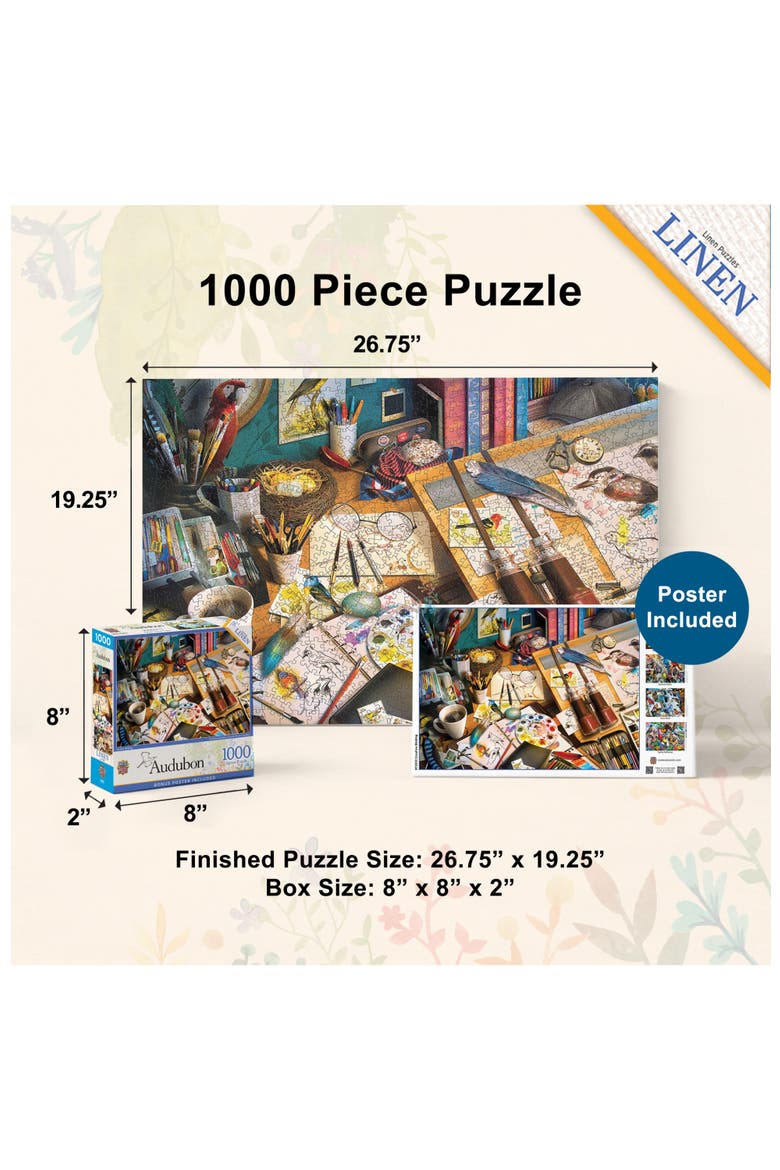 Creative Birding 1000 Piece Puzzle, Alternate, color, Multicolor