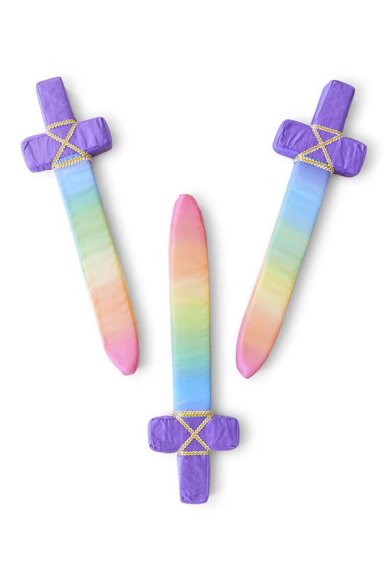 Rainbow Soft Sword, Alternate, color, RAINBOW