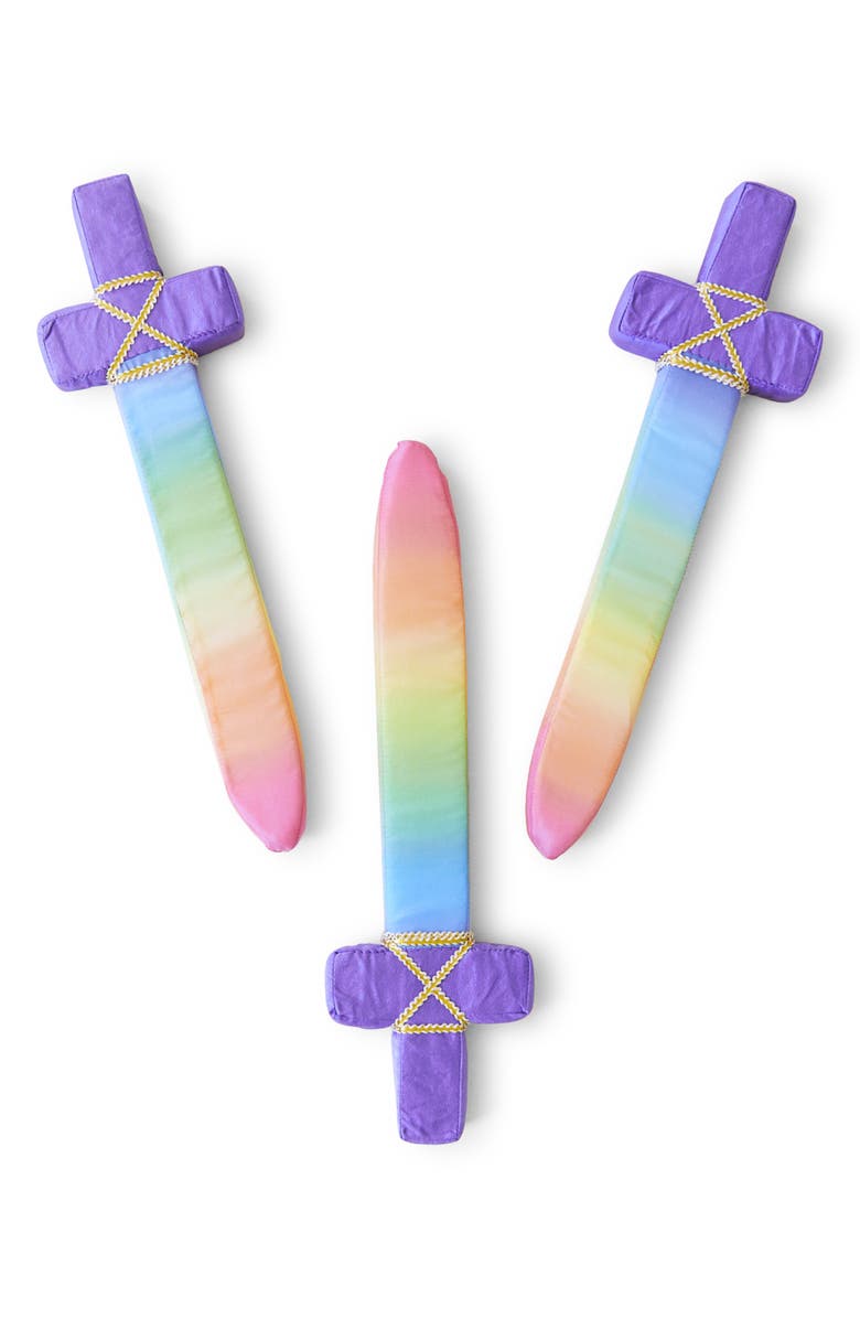 Sarah's Silks Rainbow Soft Sword, Alternate, color,