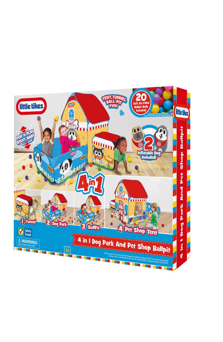 LITTLE TIKES 4In1 Dog Park & Pet Shop Ballpit Ages 3+, Alternate, color, 
