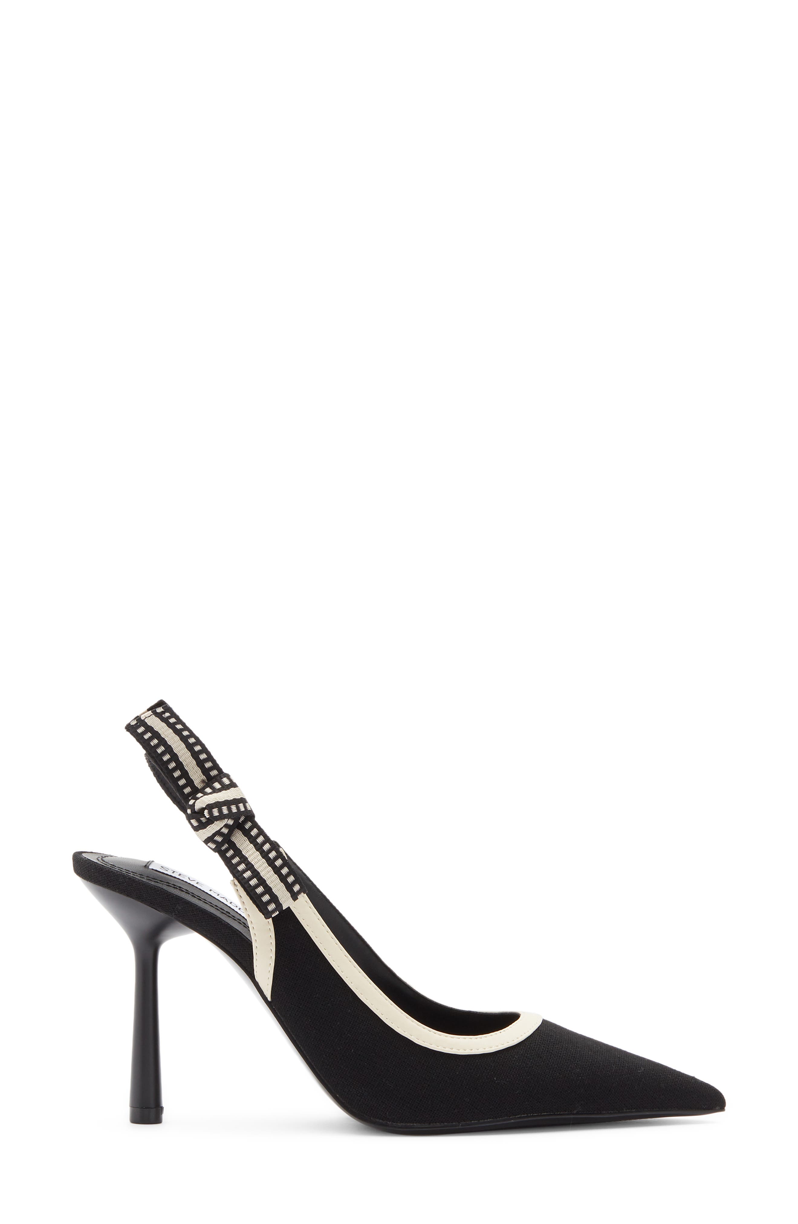 Steve Madden Stefani Slingback Pump, Alternate, color, Black Multi