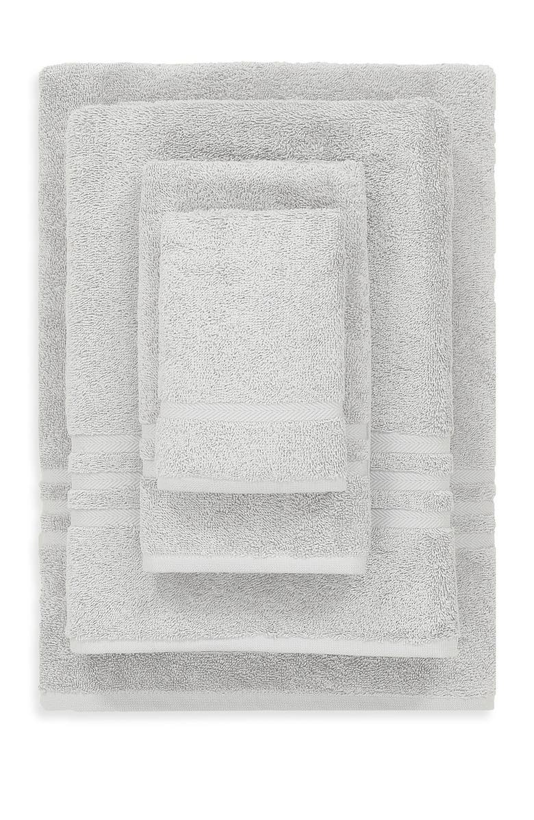Linum Home Textiles Denzi 4-Piece Towel Set - Grey, Alternate, color, Grey