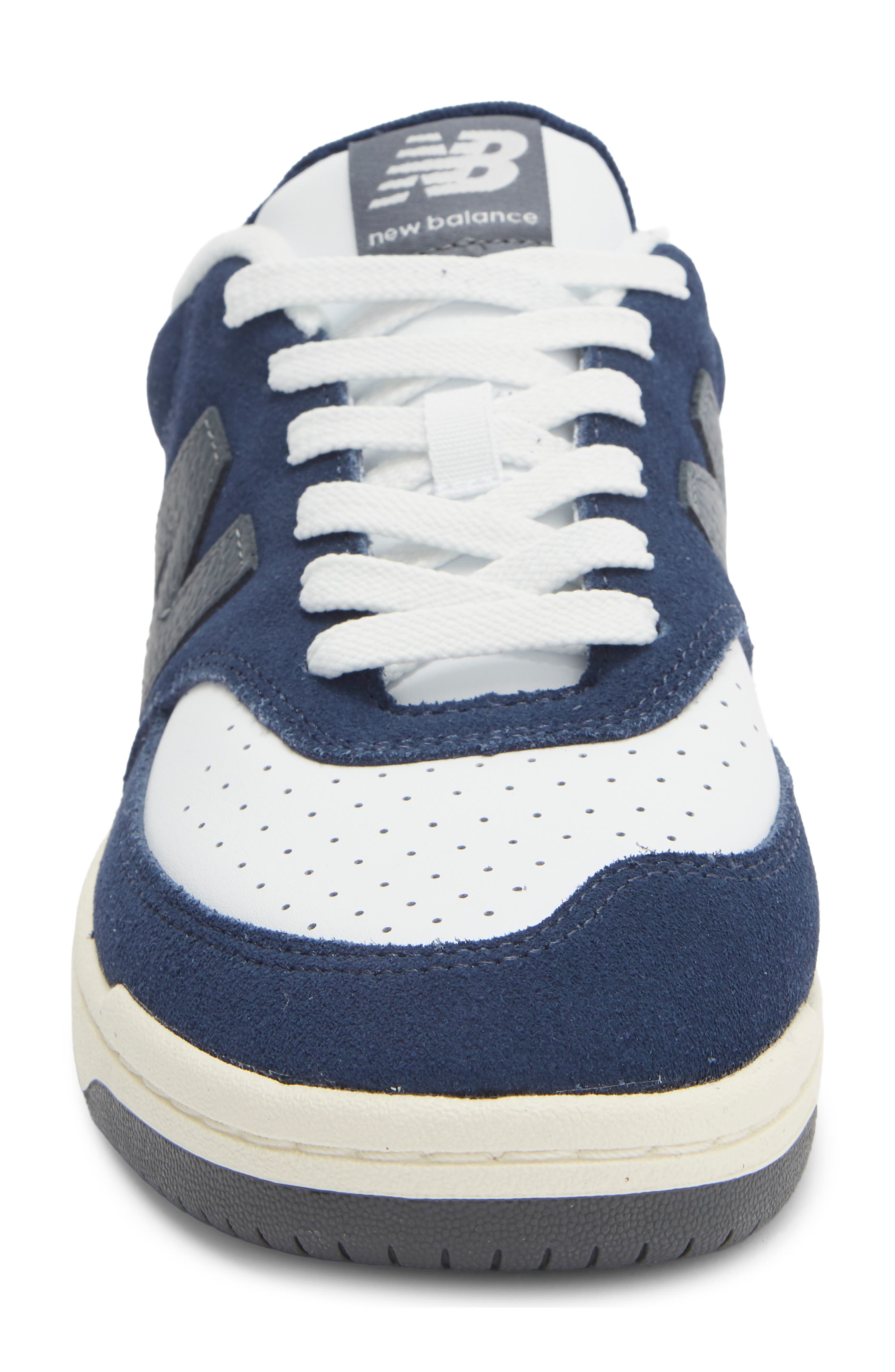 080 Sneaker, Alternate, color, NB NAVY/ NB 103 WHITE