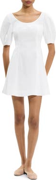 Theory Puff Sleeve Minidress