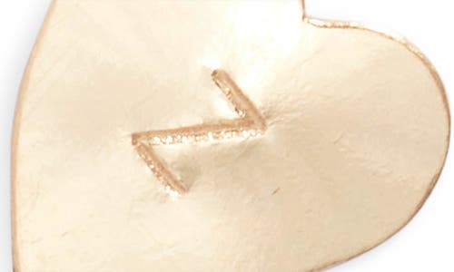 Set & Stones Sophia Initial Heart Pendant Necklace