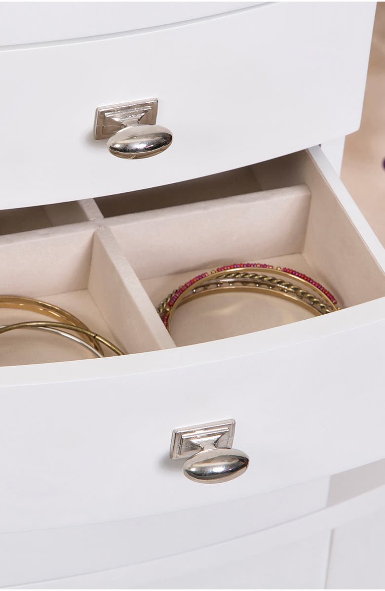 Mele and Co Mele & Co. Hadley Jewelry Armoire, Alternate, color,