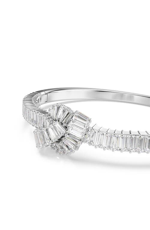 Swarovski Matrix Knot Bangle Bracelet In Multi