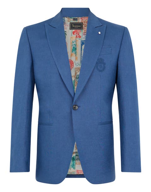 Linen Blazer Miami Vice Fit Men