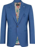 BILLIONAIRE Linen Blazer Miami Vice Fit Men