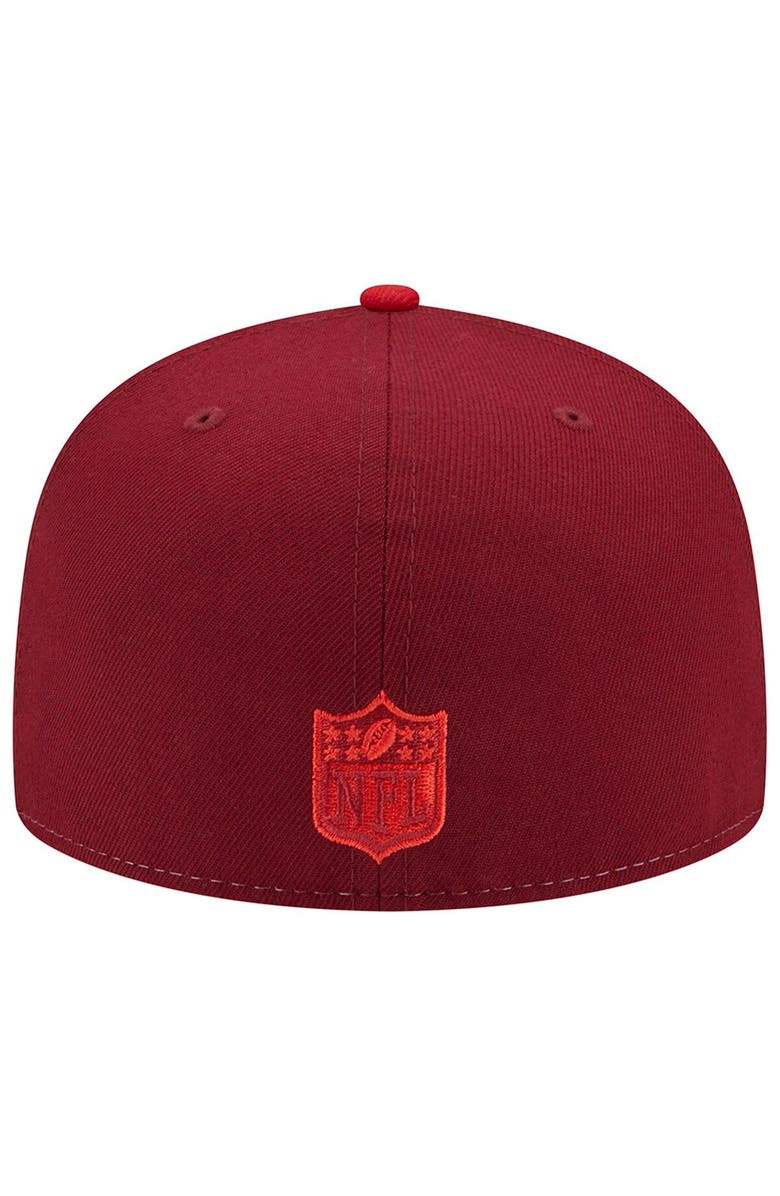 New Era Men's New Era Red Tampa Bay Buccaneers Tri-Tone 59FIFTY Fitted Hat, Alternate, color, Red