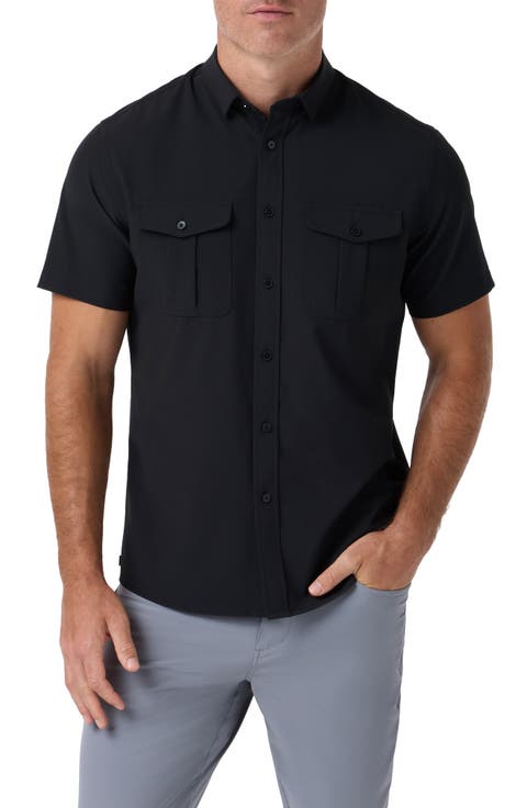 Leeward Tailgate Short Sleeve Button Up Shirt