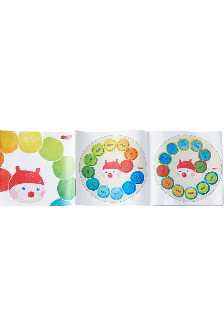 Rainbow Caterpillar Counting Threading Game, Alternate, color, Multi