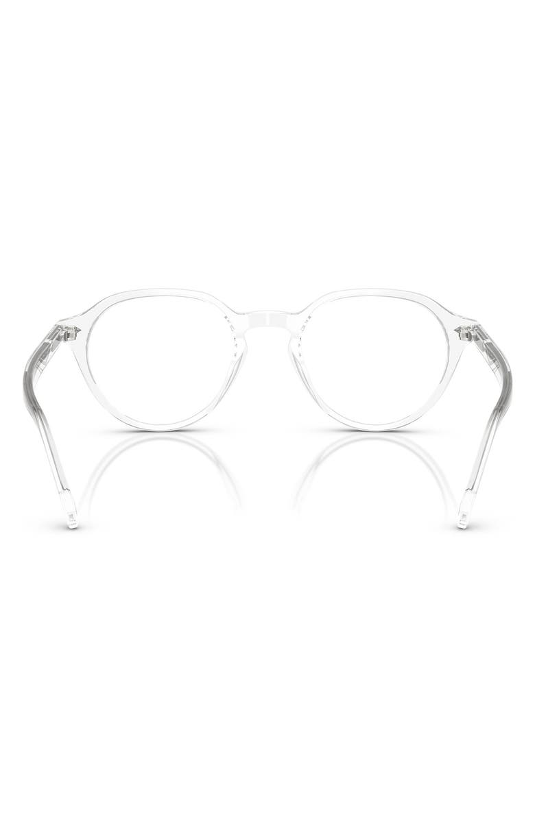 VOGUE 50mm Phantos Optical Glasses, Alternate, color, Clear Transparent