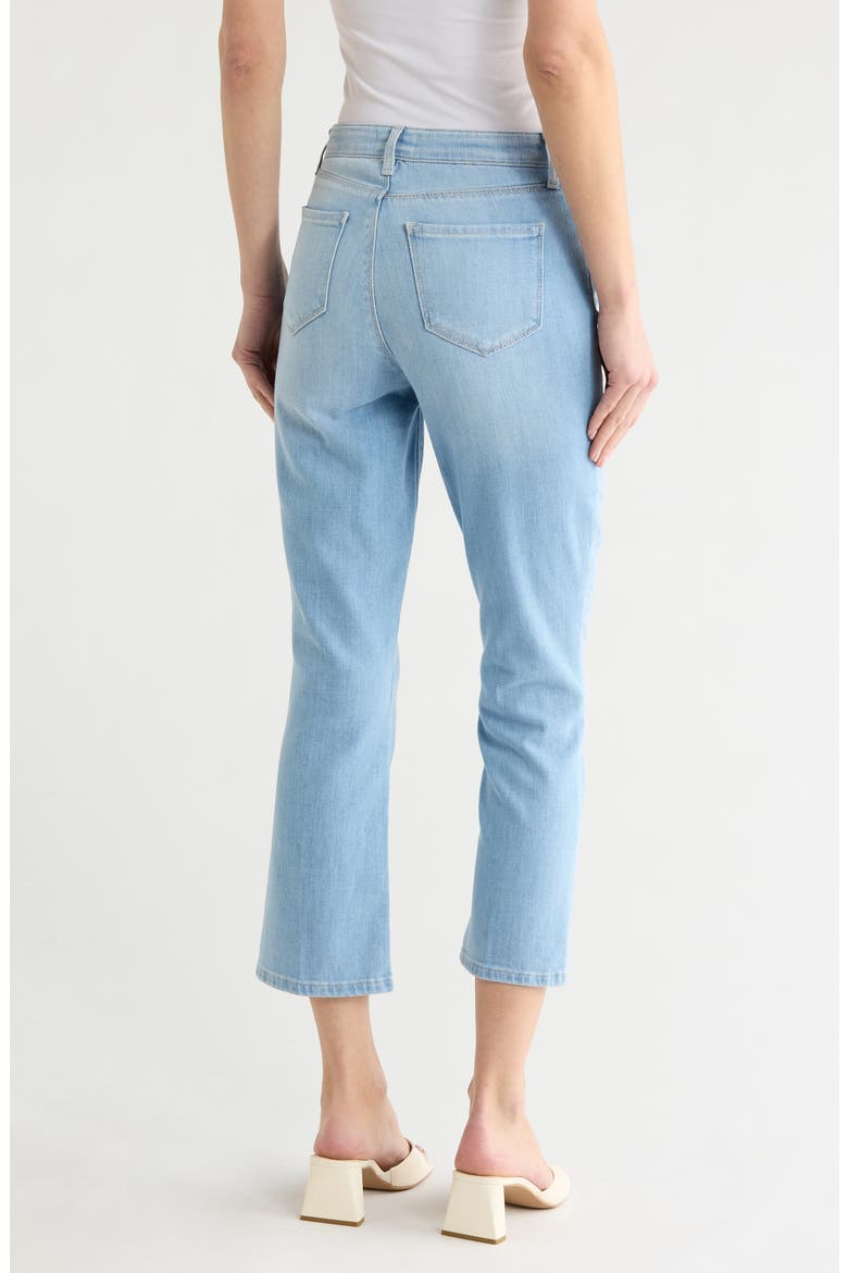 Tati High Waist Crop Micro Bootcut Jeans, Alternate, color, ESSEX