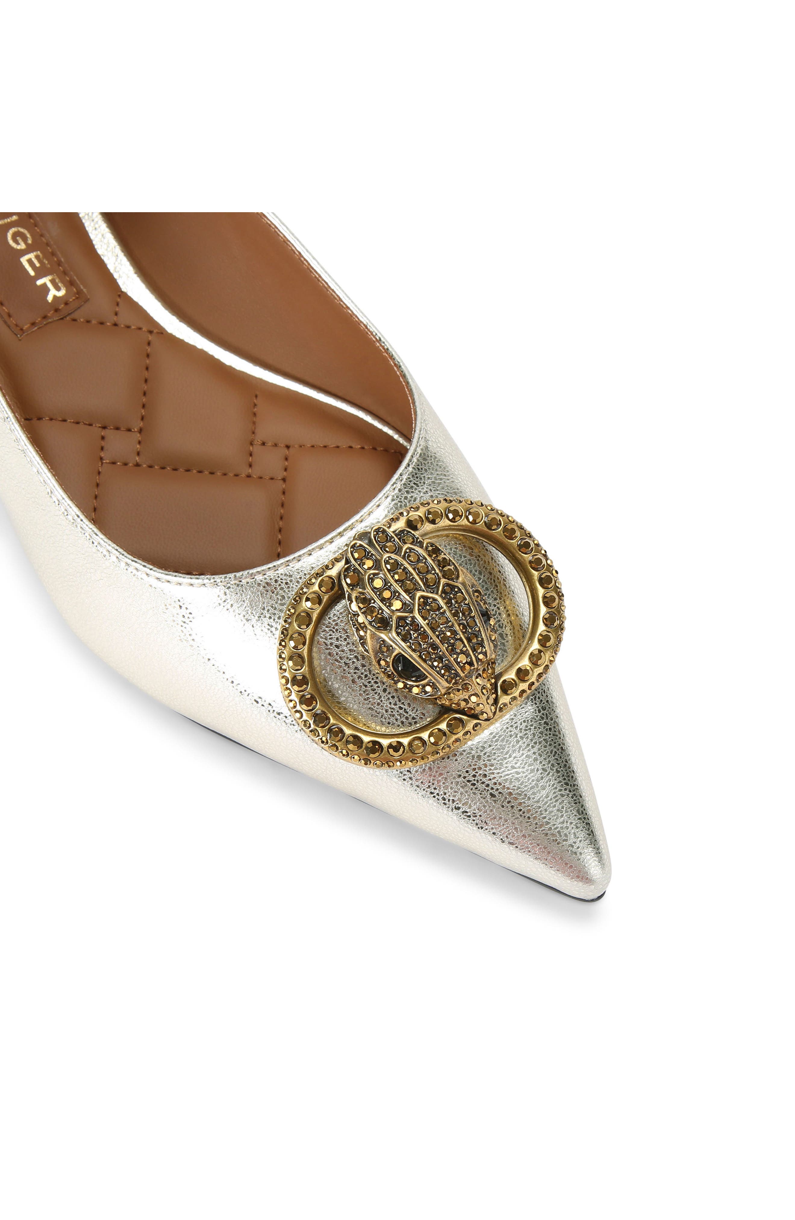 Kurt Geiger London Chelsea Pointed Toe Flat, Alternate, color, 