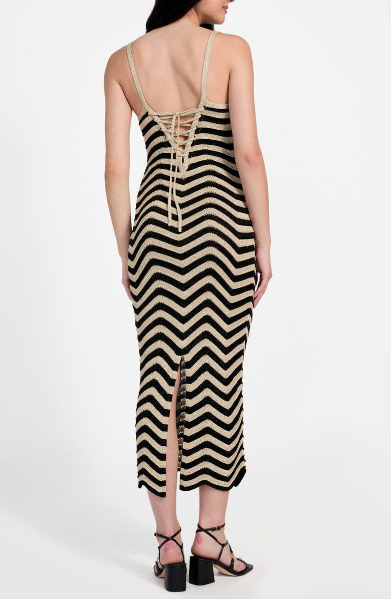 GUESS Vera Chevron Knit Dress, Alternate, color,