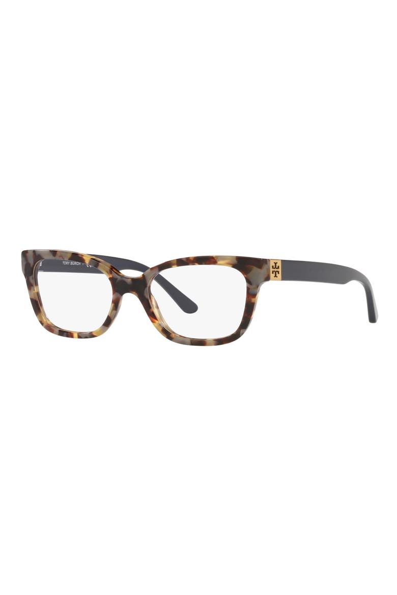 52mm Square Optical Glasses, Alternate, color, TORT
