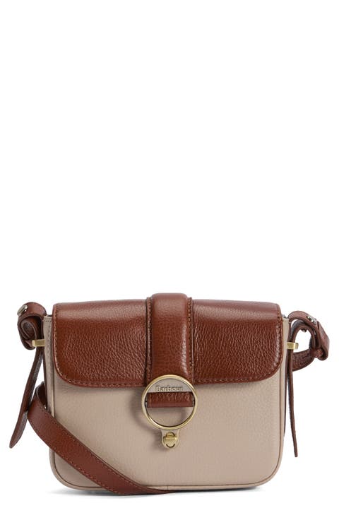 Mini Rosa Leather Crossbody Bag