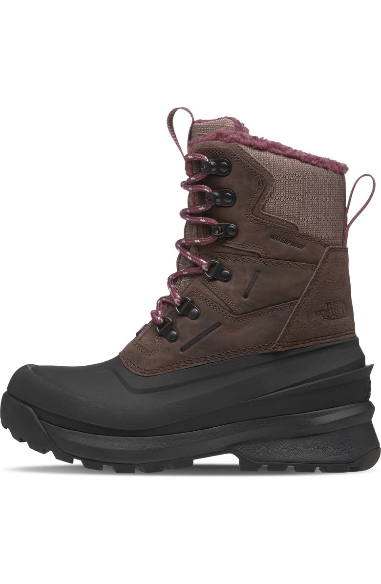 The North Face Chilkat V400 Waterproof Hiking Boot, Main, color, Deep Taupe