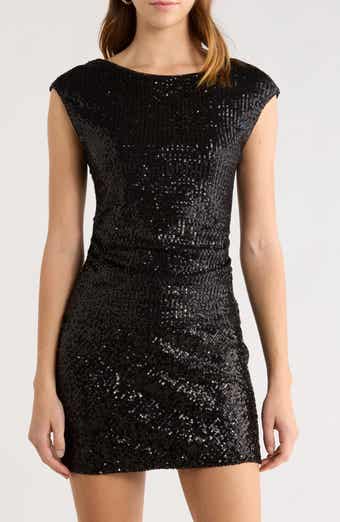 Abound Cap Sleeve Sequin Top