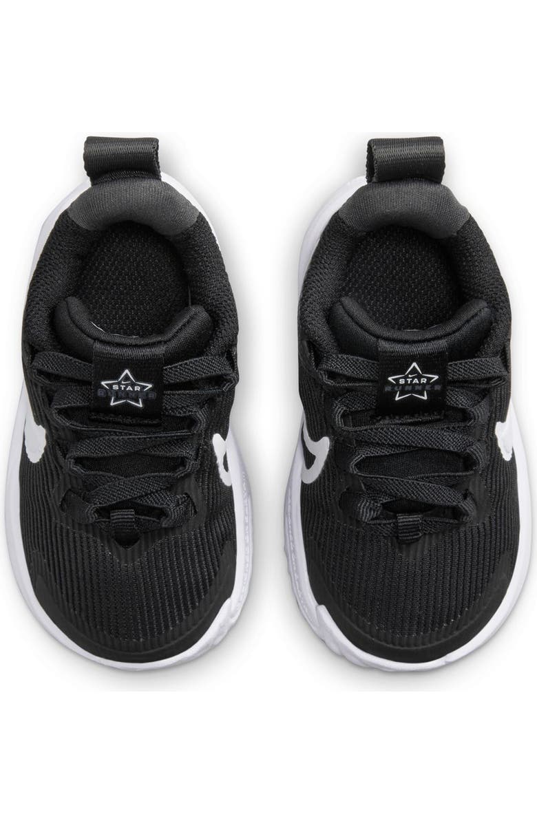 Nike Kids' Star Runner 4 Sneaker, Alternate, color, Black/ White/ Anthracite