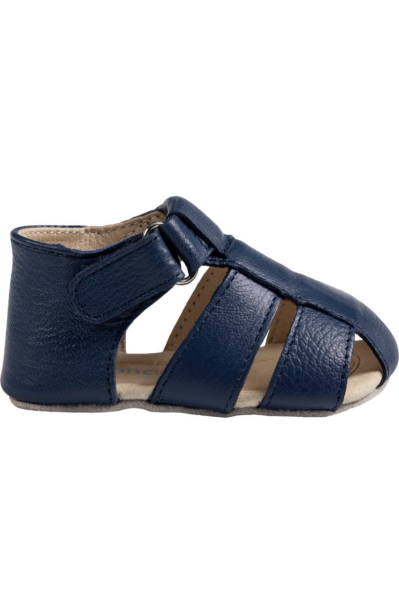 Robeez<sup>®</sup> Mathew Crib Sandal, Alternate, color, Navy