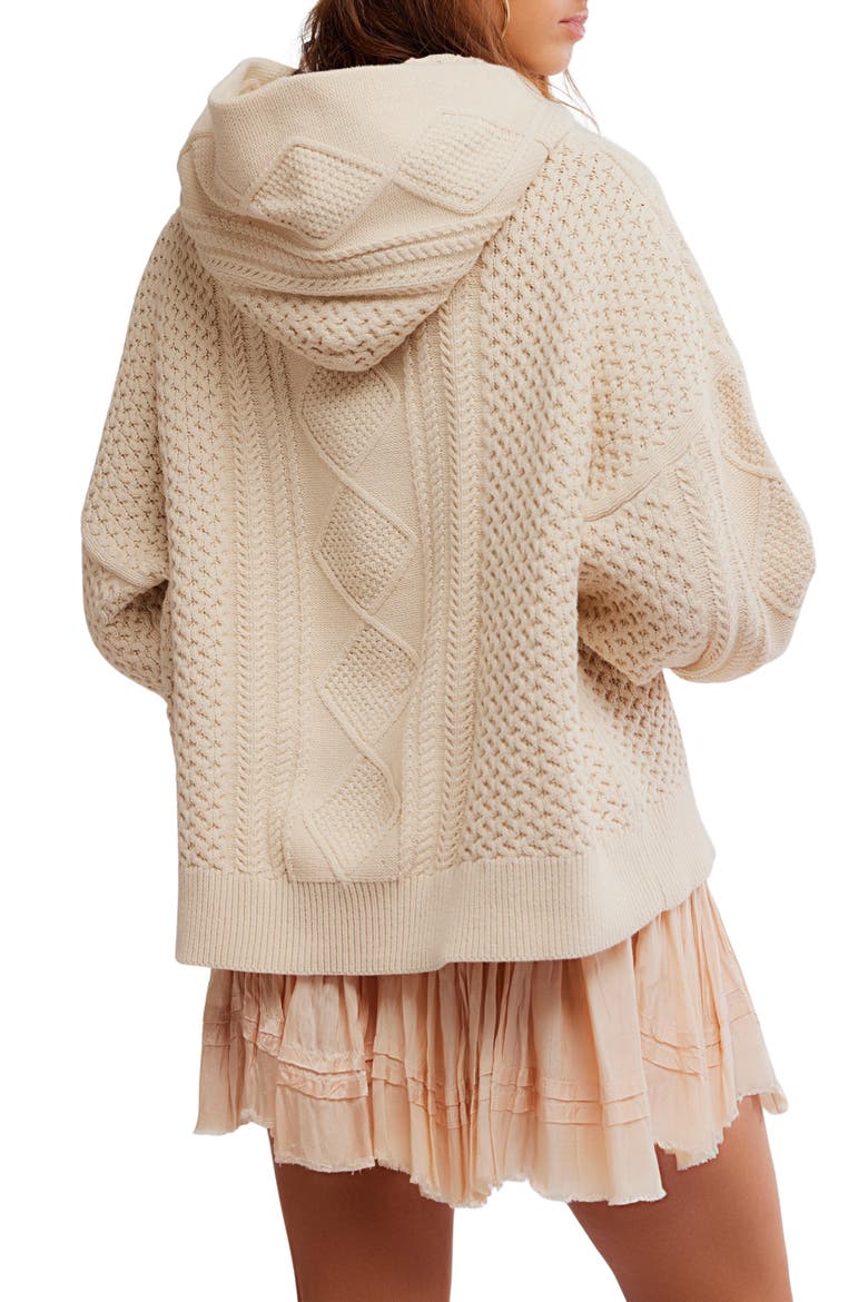 Explorer Hooded Sweater, Alternate, color, MACADAMIA