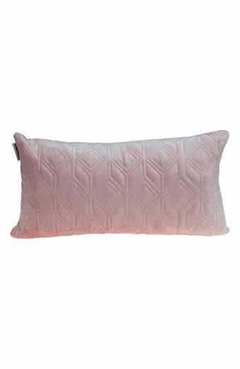 Tufted Velvet Oblong Throw Pillow