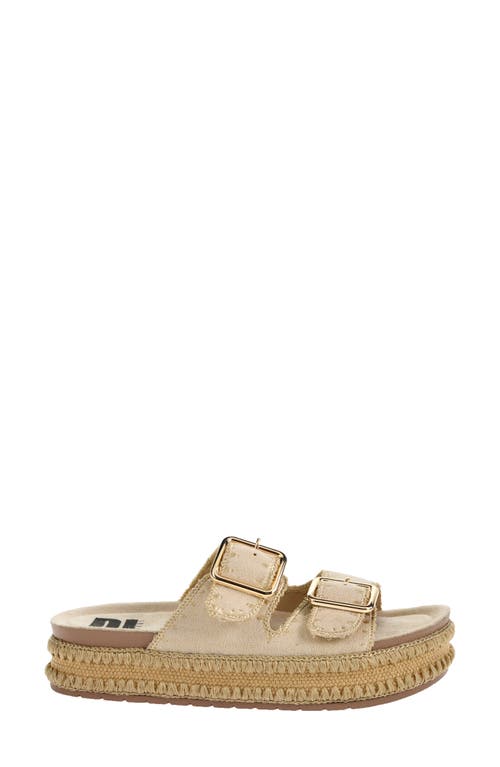 Dirty Laundry Cubana Buckle Platform Sandal In Cream