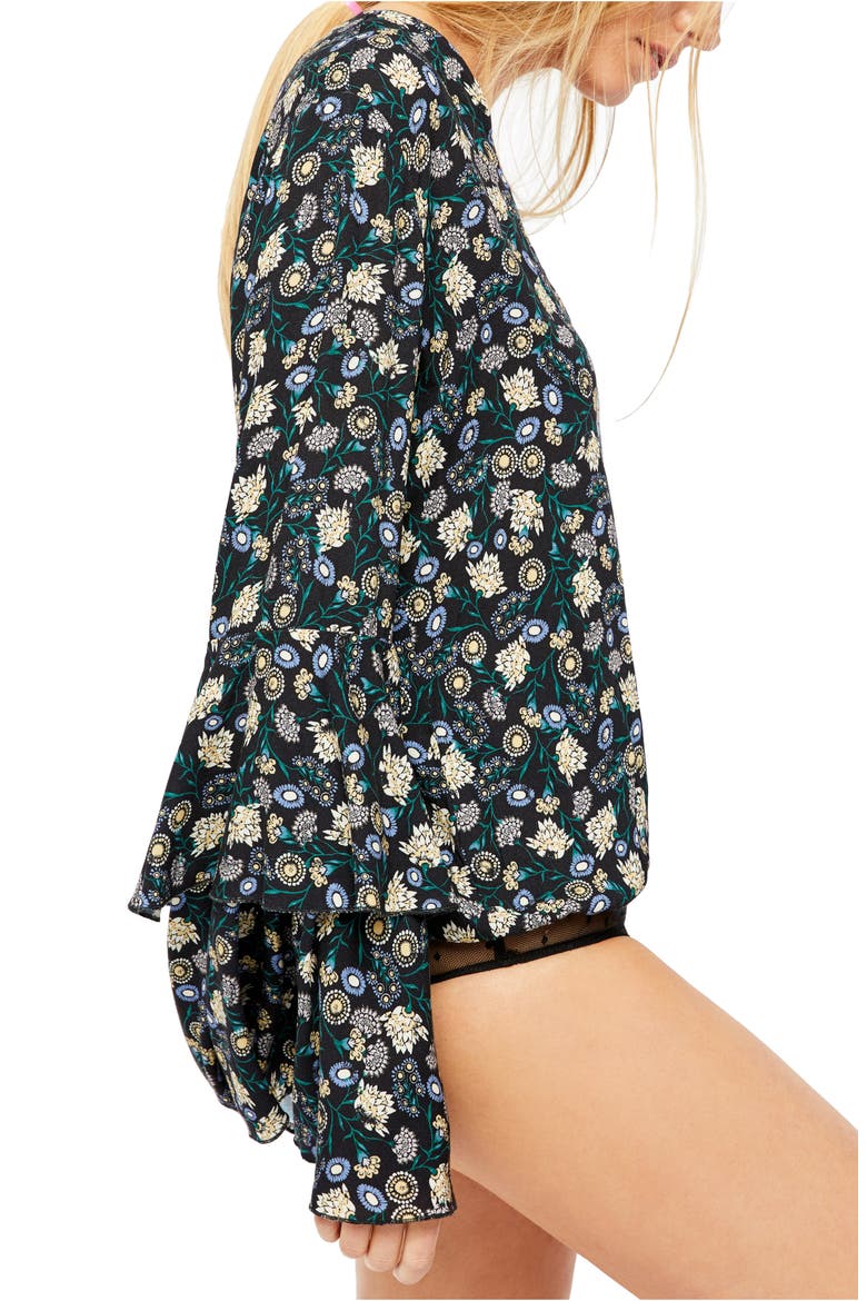 She's Dainty Bodysuit, Alternate, color, BLACK COMBO