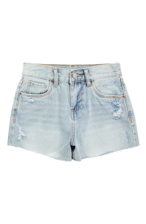 Kids' Cut Off Denim Shorts (Big Kid)