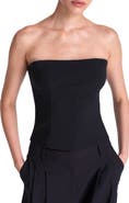 TWP Jillian Strapless Bustier Top