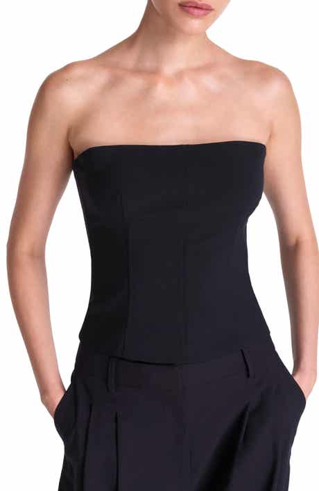 TWP Jillian Strapless Bustier Top