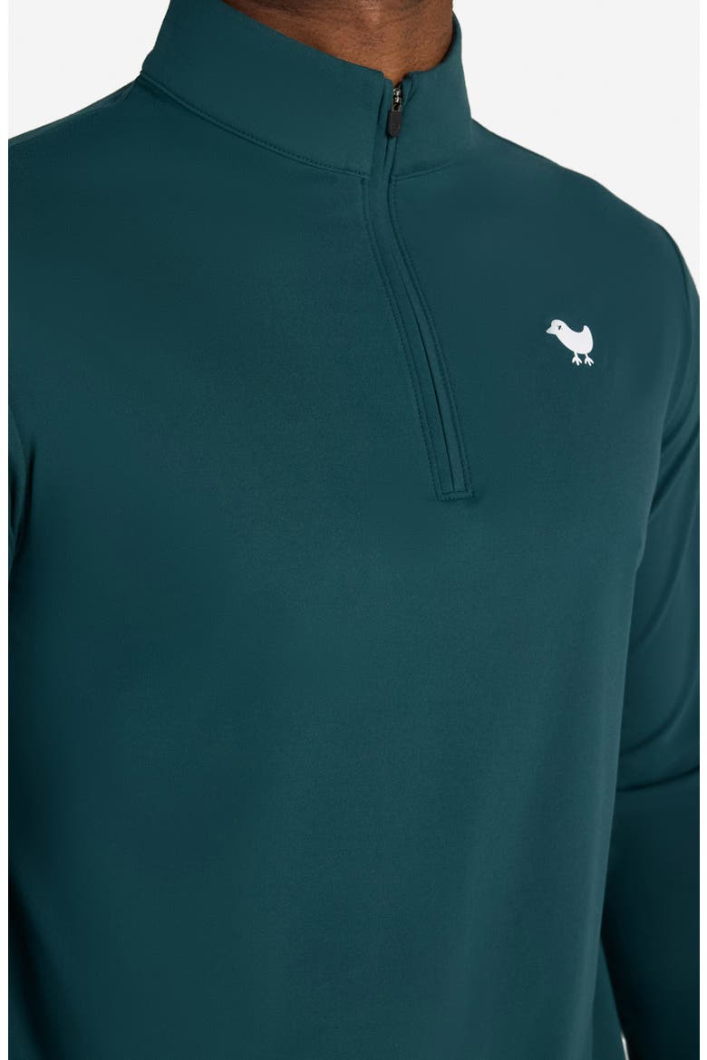 Velocity Quarter Zip Top, Alternate, color, PINE