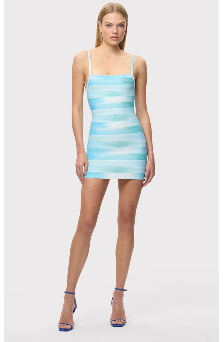 Herve Leger The Charlie Dress, Alternate, color, Reef Multi