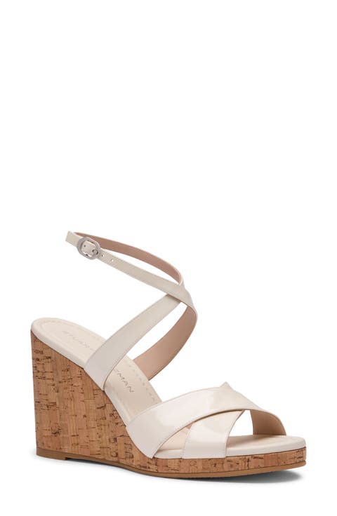 Alyssa Ankle Strap Wedge Sandal