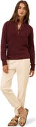 Pact Luxe Knit Henley Sweater