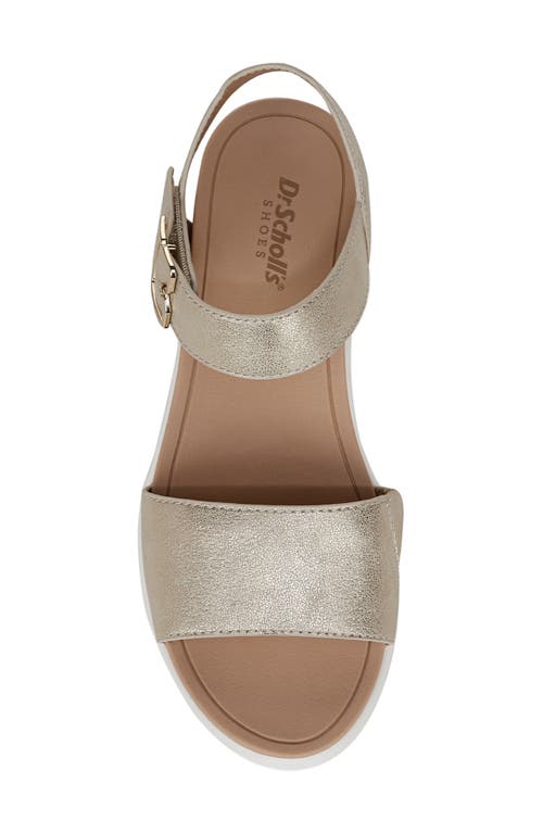 DR. SCHOLL'S DR. SCHOLL'S TIME OFF SKY ANKLE STRAP PLATFORM SANDAL