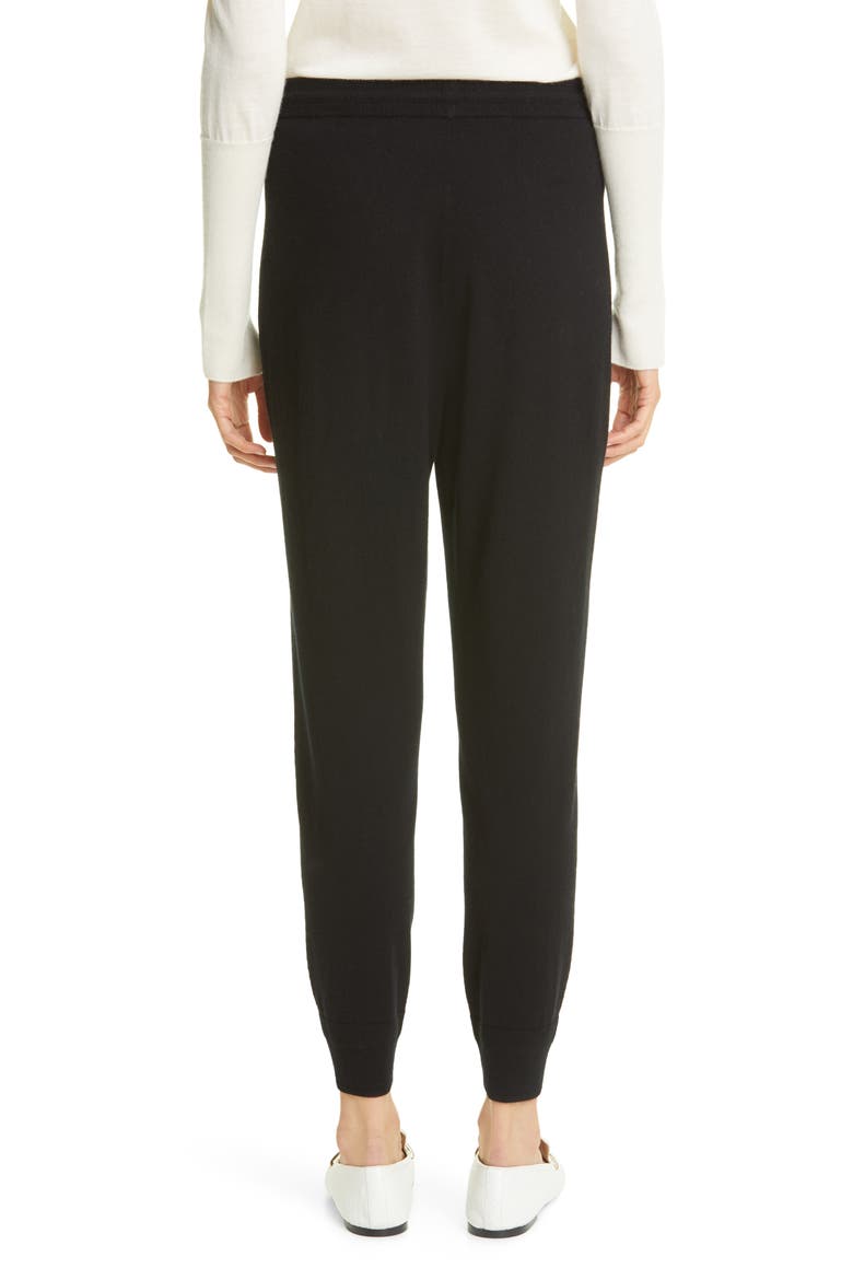 Wool & Cashmere Knit Pants, Alternate, color, BLACK