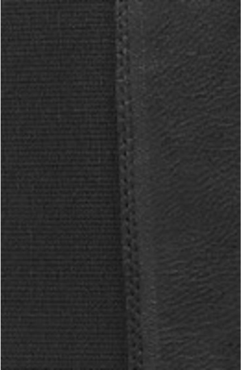 Celtic & Co. Chunky Tall Chelsea Boot, Alternate, color, Black Leather