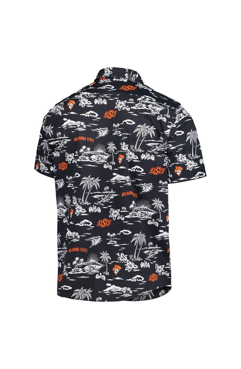 Reyn Spooner Men's Reyn Spooner Black Oklahoma State Cowboys Classic Button-Down Shirt, Alternate, color, 